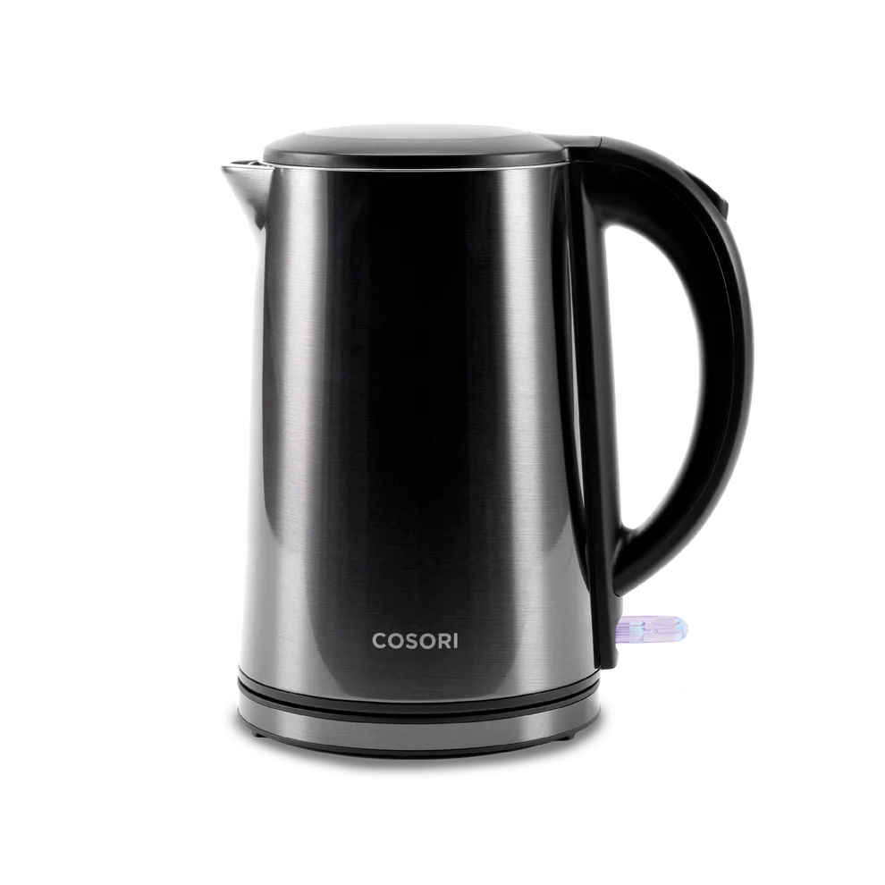Double-Wall Stainless Steel Electric Kettle