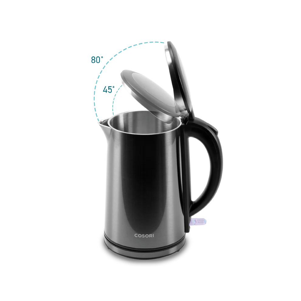 Double-Wall Stainless Steel Electric Kettle