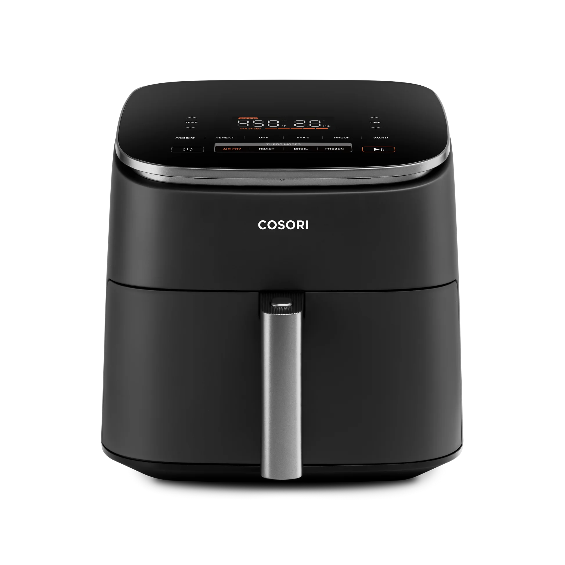 TurboBlaze™ 6.0-Quart Air Fryer - Dark Gray