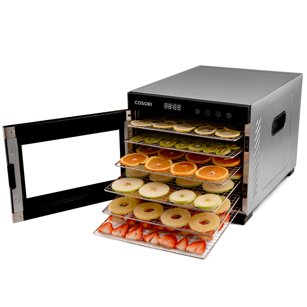 COSORI Premium 6-Tray Stainless Steel Food Dehydrator