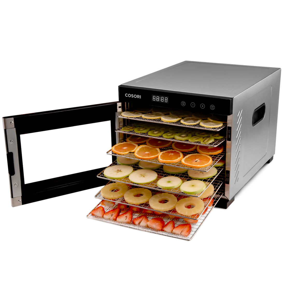 COSORI Premium 6-Tray Stainless Steel Food Dehydrator