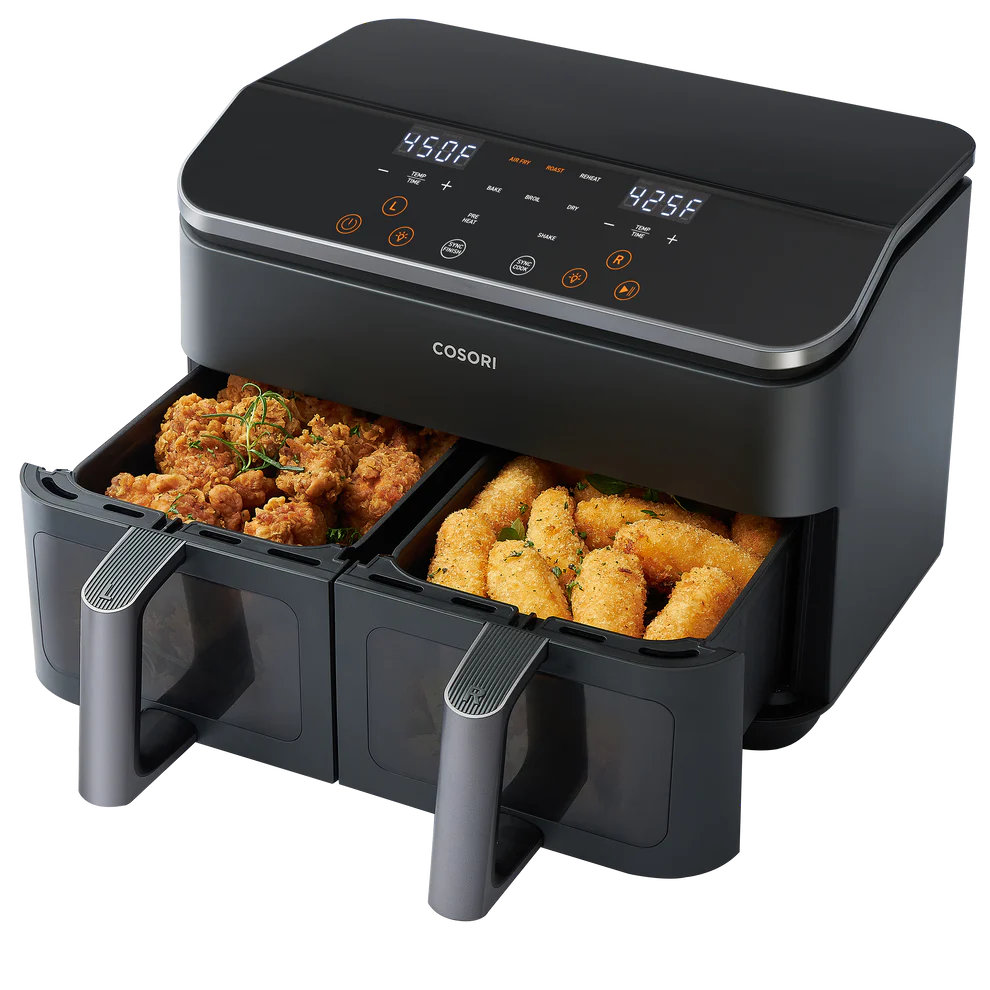 Cosori 9.0-Quart Dual Basket Air Fryer